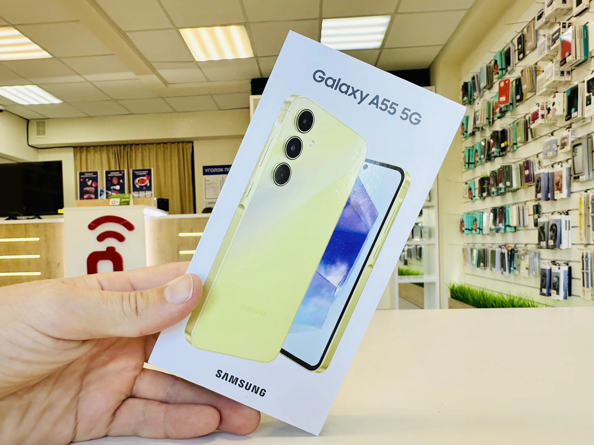 Samsung Galaxy A55 8/256 Lemon,Супер предложение,Новый,Магазин,Гарантия - миниатюра 6
