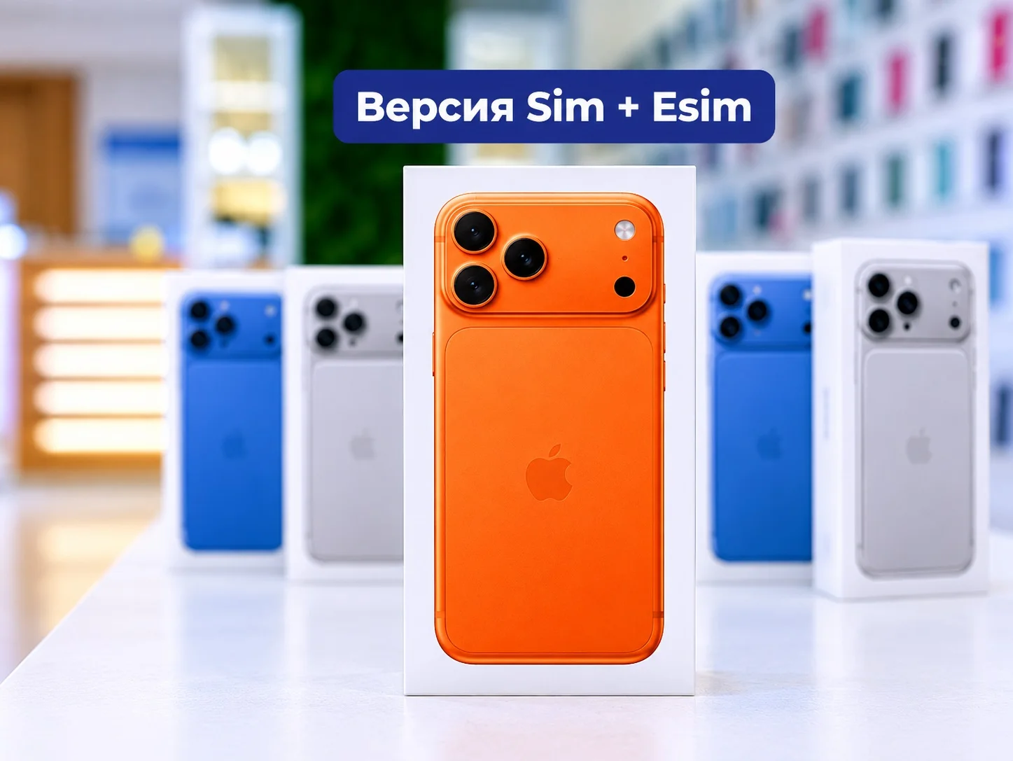 Apple iPhone 17 Pro Max 1024GB Cosmic Orange Nano-SIM - изображение 1