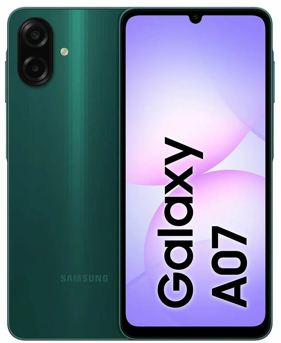 Samsung Galaxy A07 4G 4/128GB Dark Green,Лучшая цена,Новый,Магазин,Гарантия - изображение 1