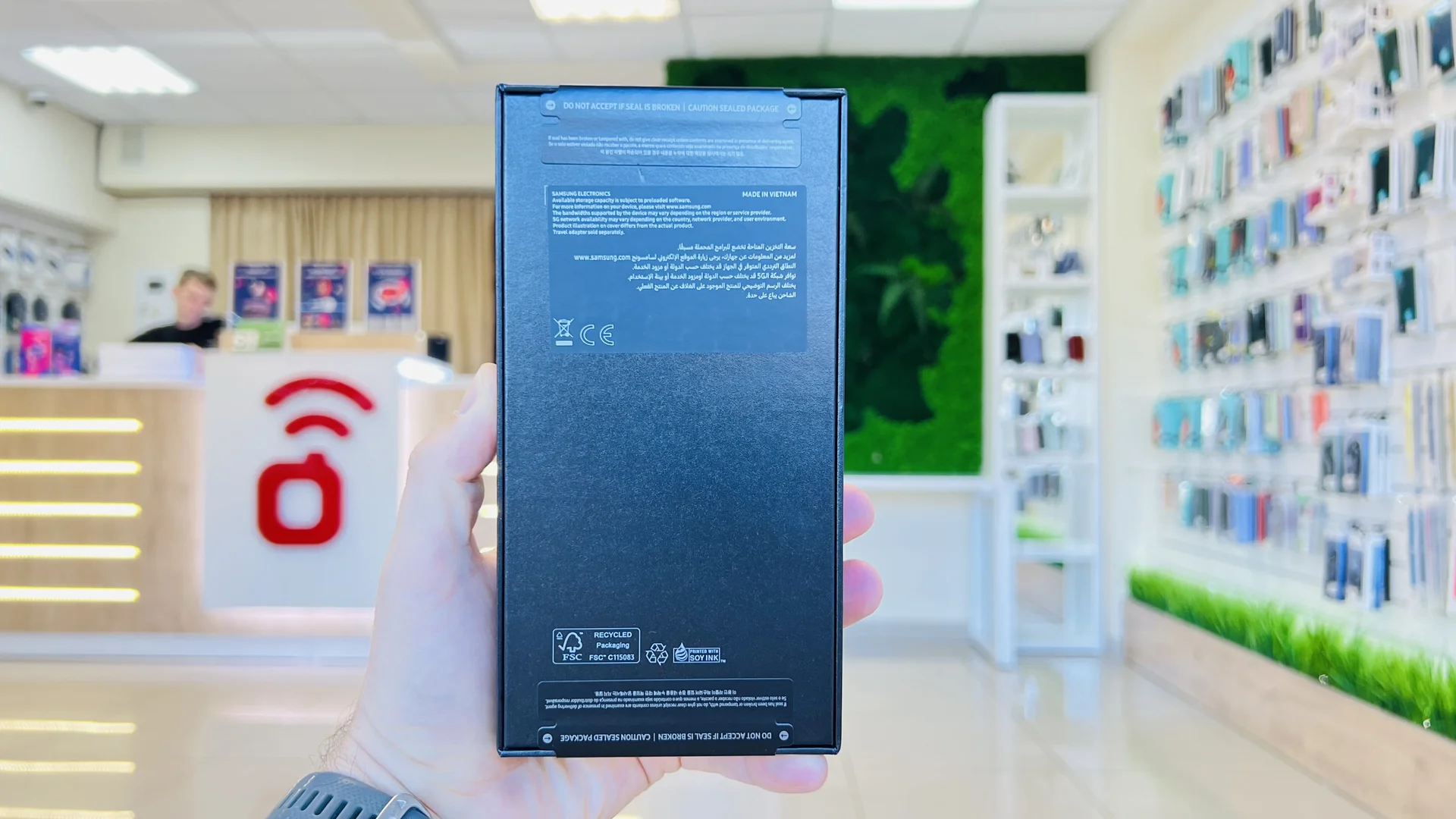 Samsung Galaxy S24 Ultra SM-S928B 12/512GB Titanium Black Dual SIM и eSIM (EU/AA) - Лучшая цена, Новый, Магазин, Гарантия - миниатюра 3