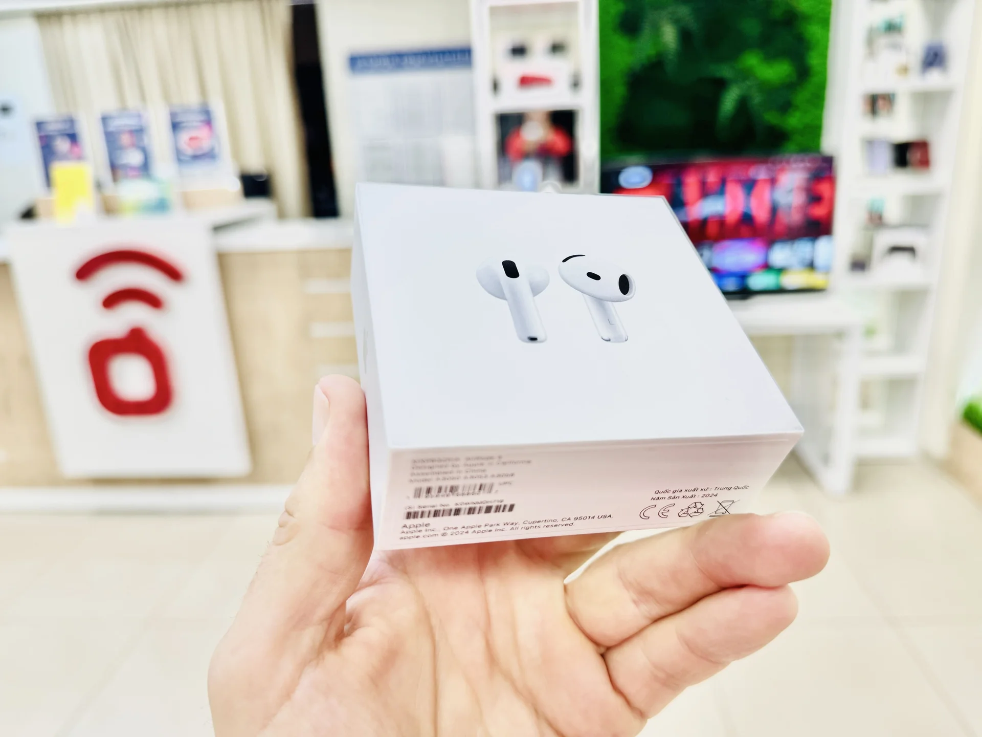Apple AirPods 4 Активное шумоподавление - Эксклюзивная цена, Новый, Магазин, Гарантия - миниатюра 5