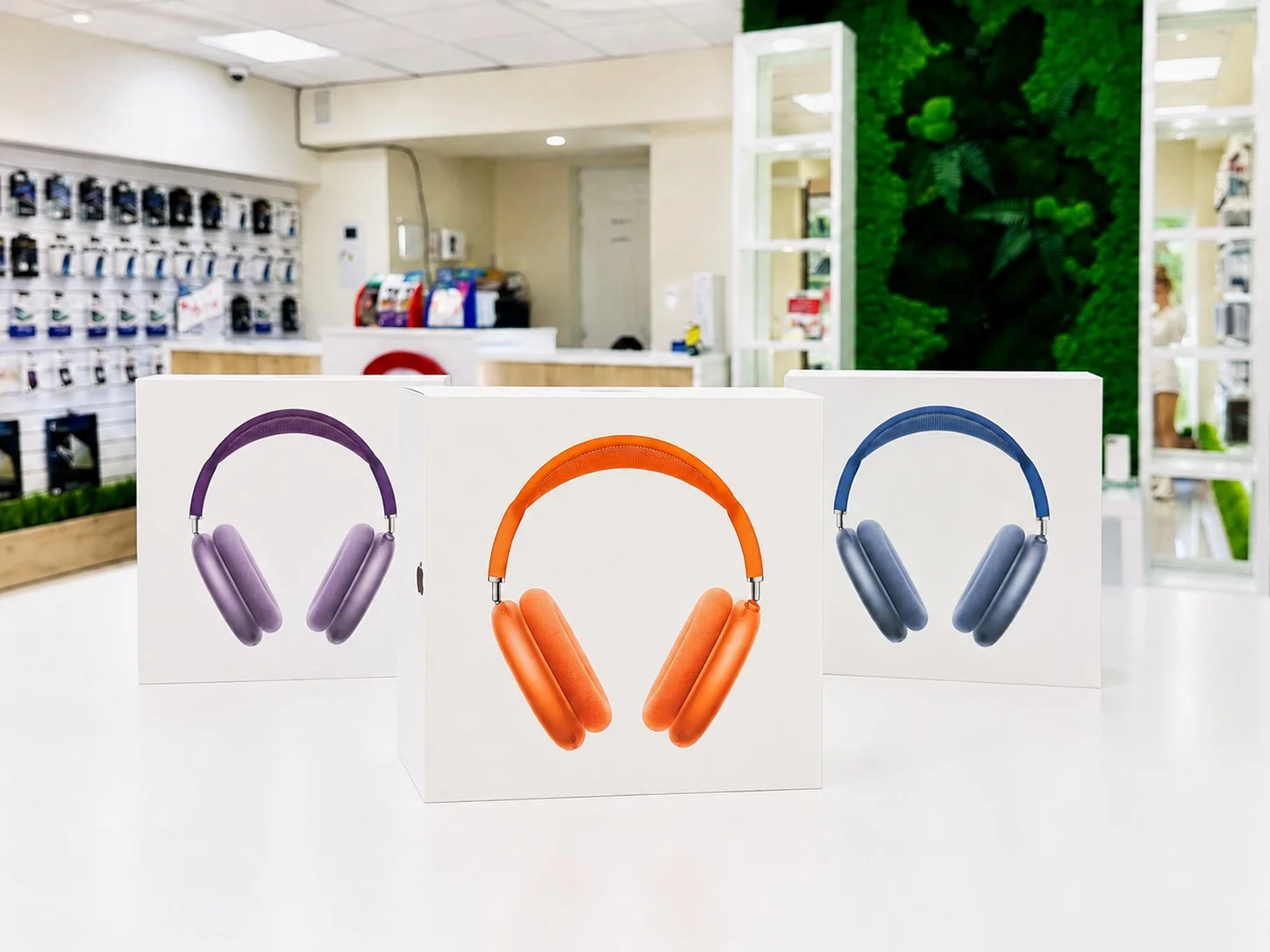 Apple AirPods Max Orange 2024 - Эксклюзивная цена, Новый, Магазин, Гарантия - миниатюра 5
