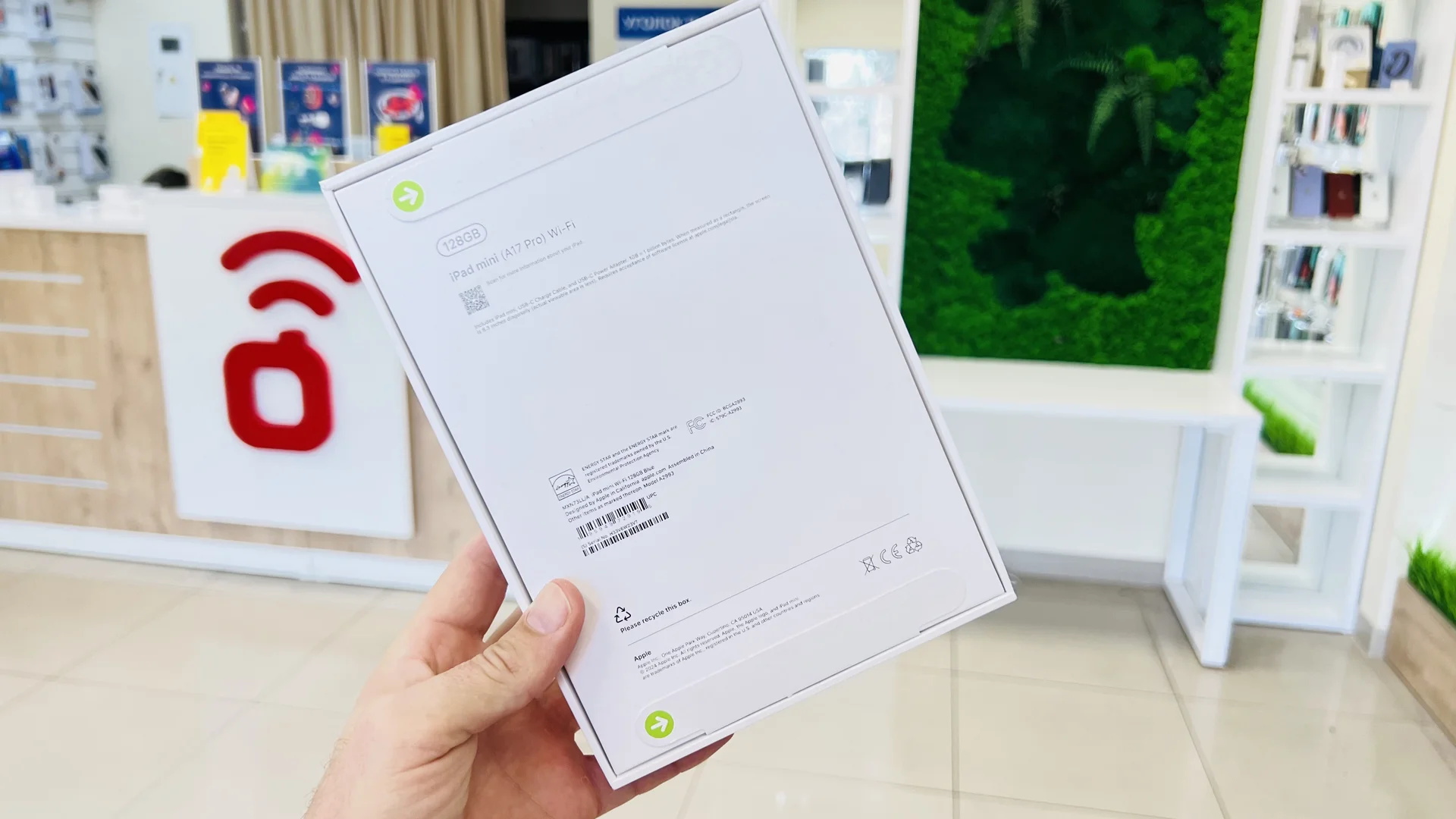 Apple iPad Mini 7 128GB Wi-Fi Blue - Супер предложение, Новый, Магазин, Гарантия - миниатюра 7
