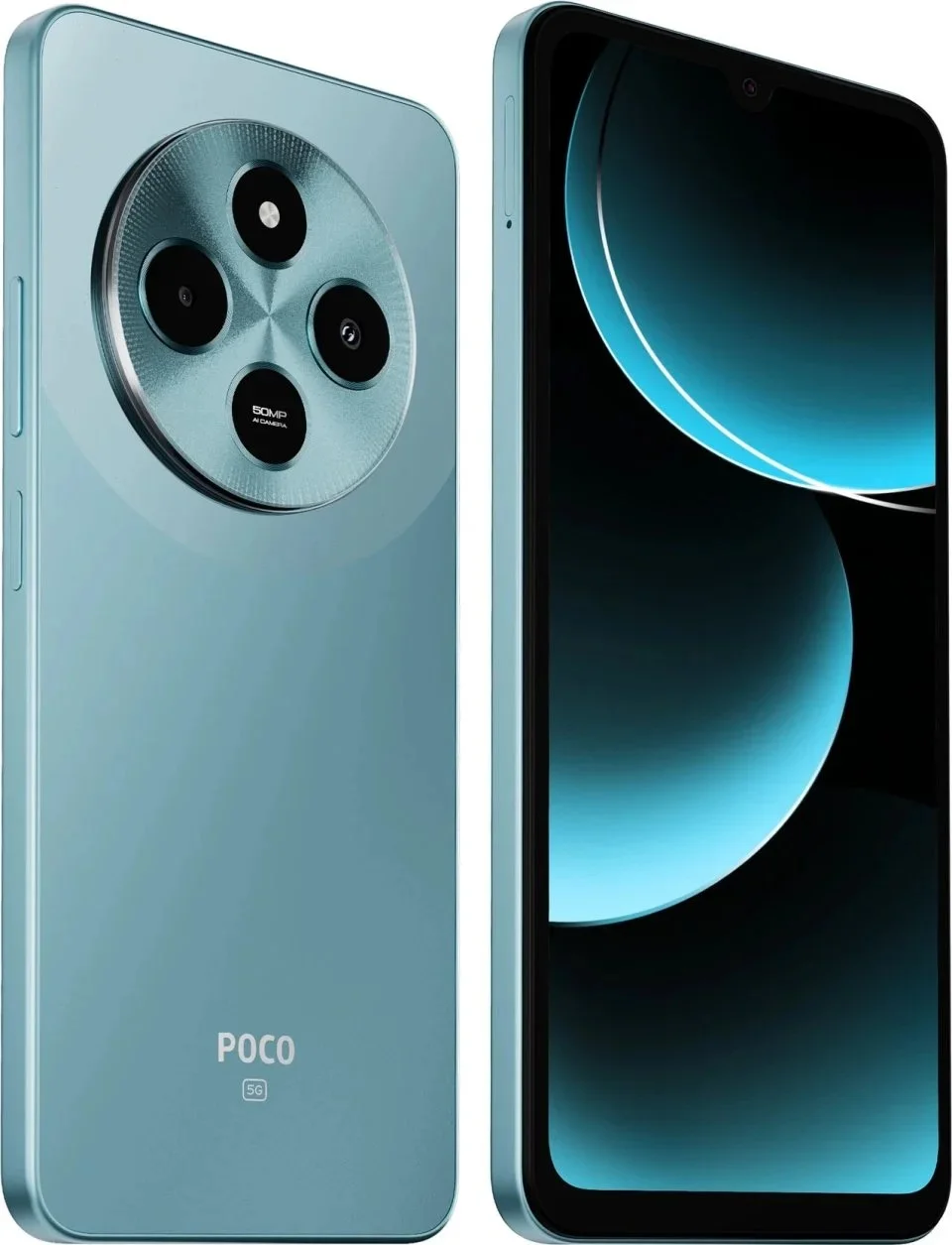 Xiaomi Poco M7 8/128 Ocean Blue Отличная цена, Новый, Магазин, Гарантия - изображение 1