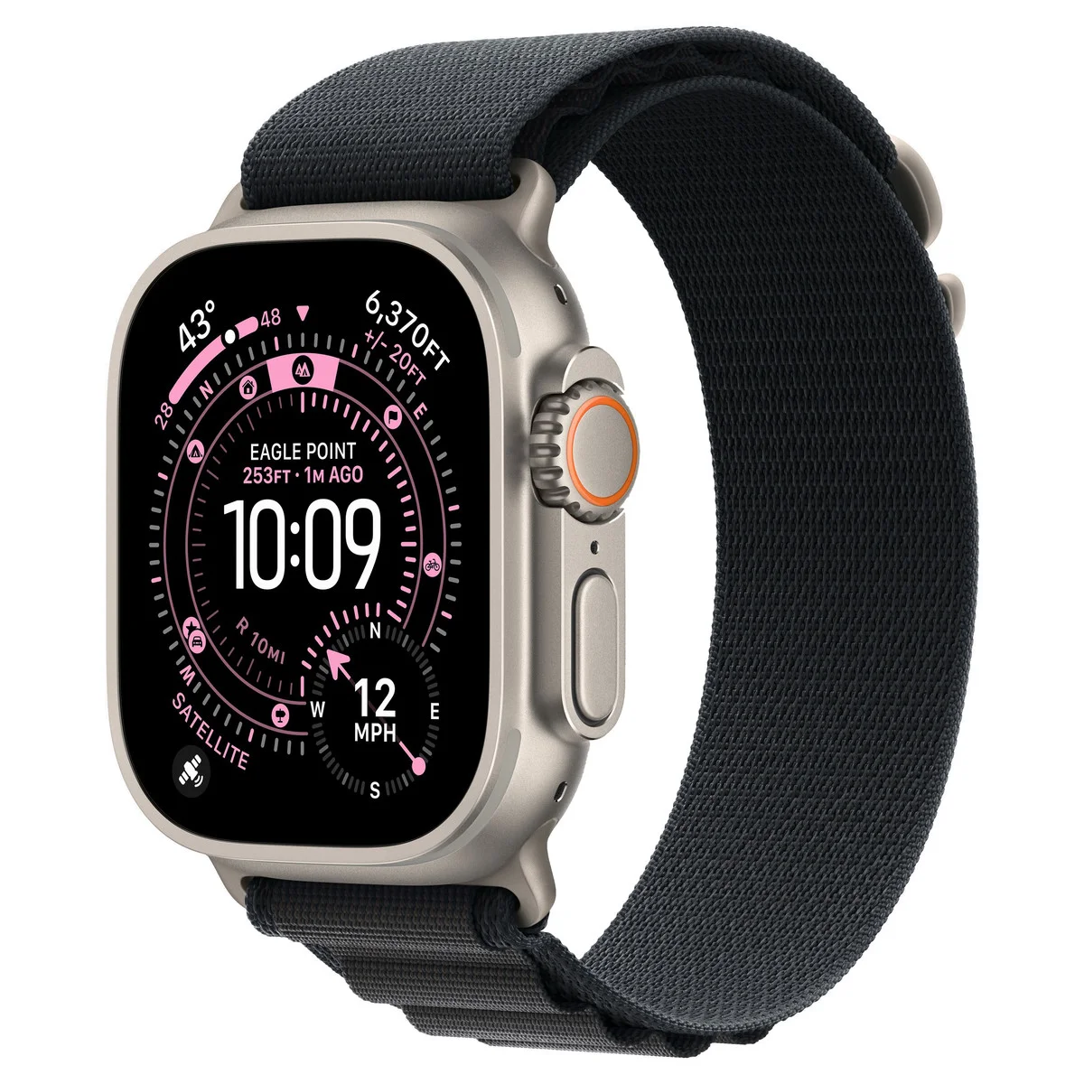 Apple Watch Ultra 3 25 49mm Ti Alpine Black Премиум, Новый, Магазин, Гарантия - изображение 1