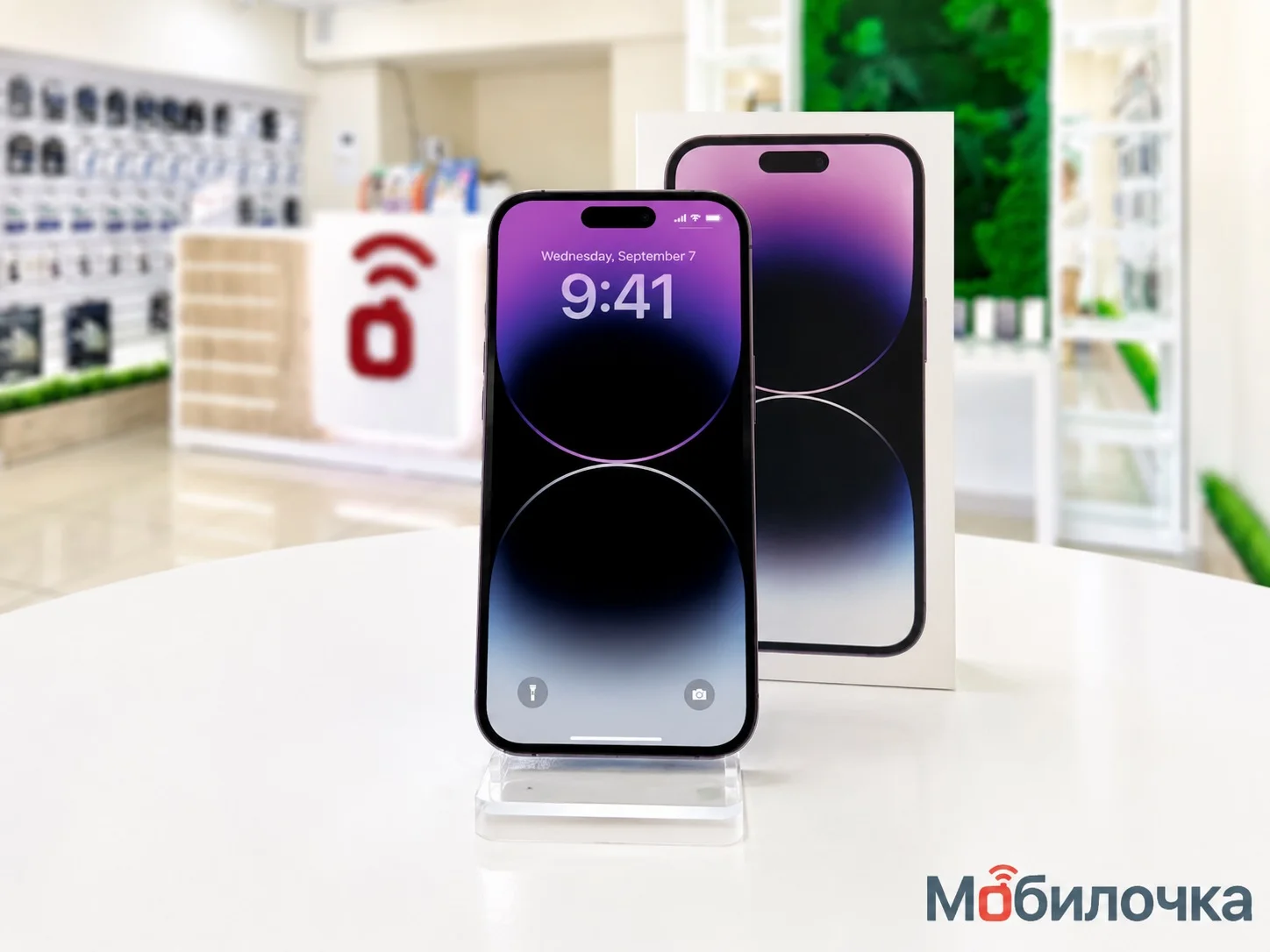 Apple iPhone 14 Pro 256GB Purple Идеальное Б/У - миниатюра 2
