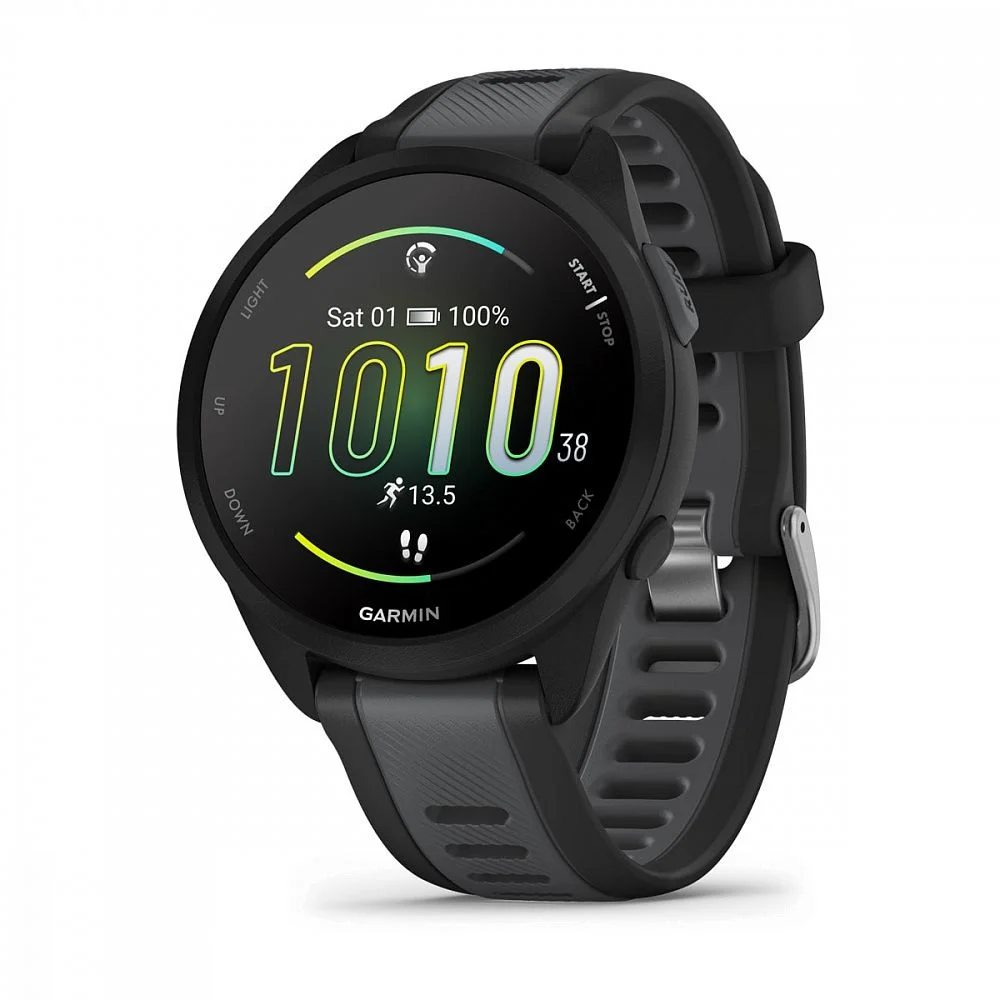 Garmin Forerunner 165 Black/Slate Grey (010-02863-20) Топ выбор, Новый, Магазин, Гарантия - изображение 1