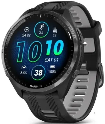 Garmin Forerunner 965 Carbon Gray DLC Titanium/Black/Black/Powder Gray Супер предложение, Новый, Магазин, Гарантия - изображение 1
