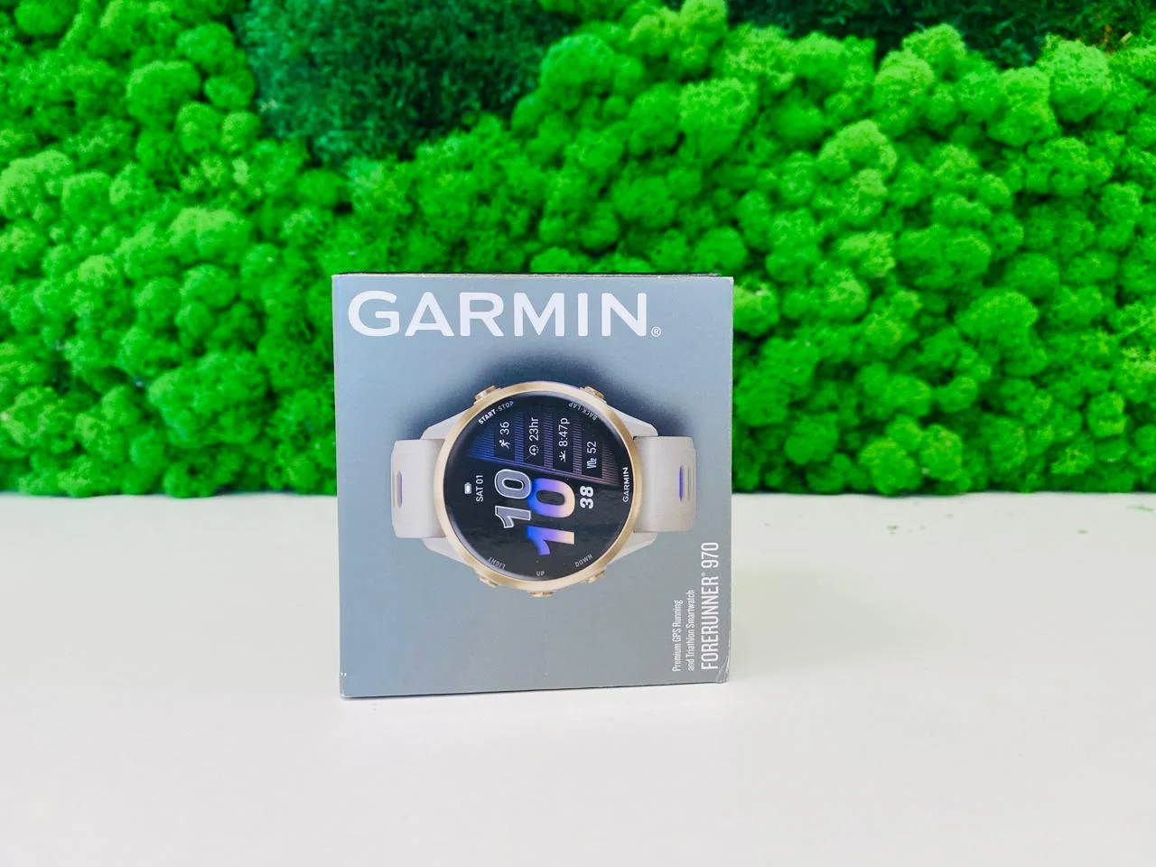 Garmin Forerunner 970 Carbon Gray DLC Titanium/Black/Black/Whitestone Супер предложение, Новый, Магазин, Гарантия - миниатюра 3