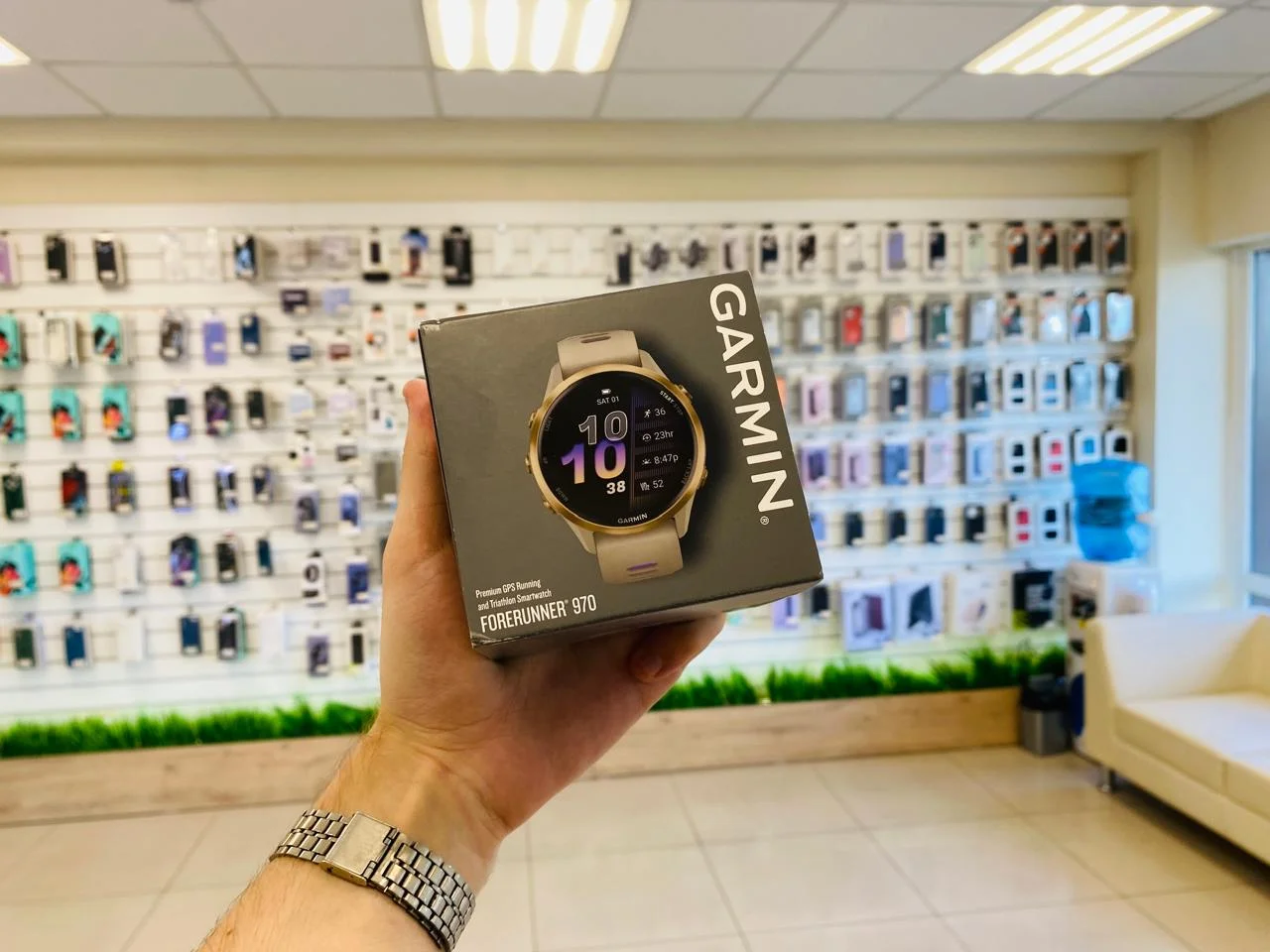 Garmin Forerunner 970 Soft Gold Violet Топ выбор, Новый, Магазин, Гарантия - миниатюра 6