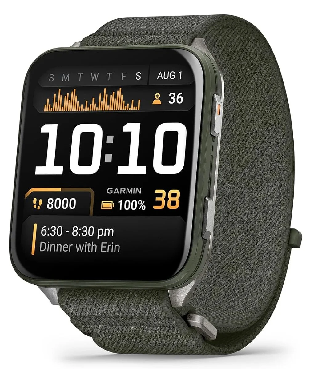 Garmin Venu X1 Green, Умные часы, Новый, Магазин, Гарантия - изображение 1