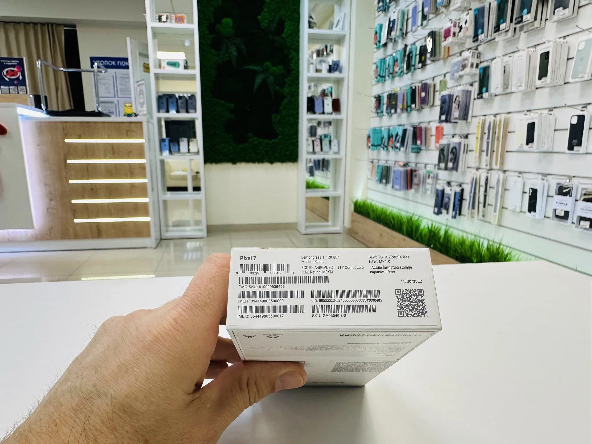 Google Pixel 7 8/128GB Snow - Супер предложение, Новый, Магазин, Гарантия - миниатюра 4