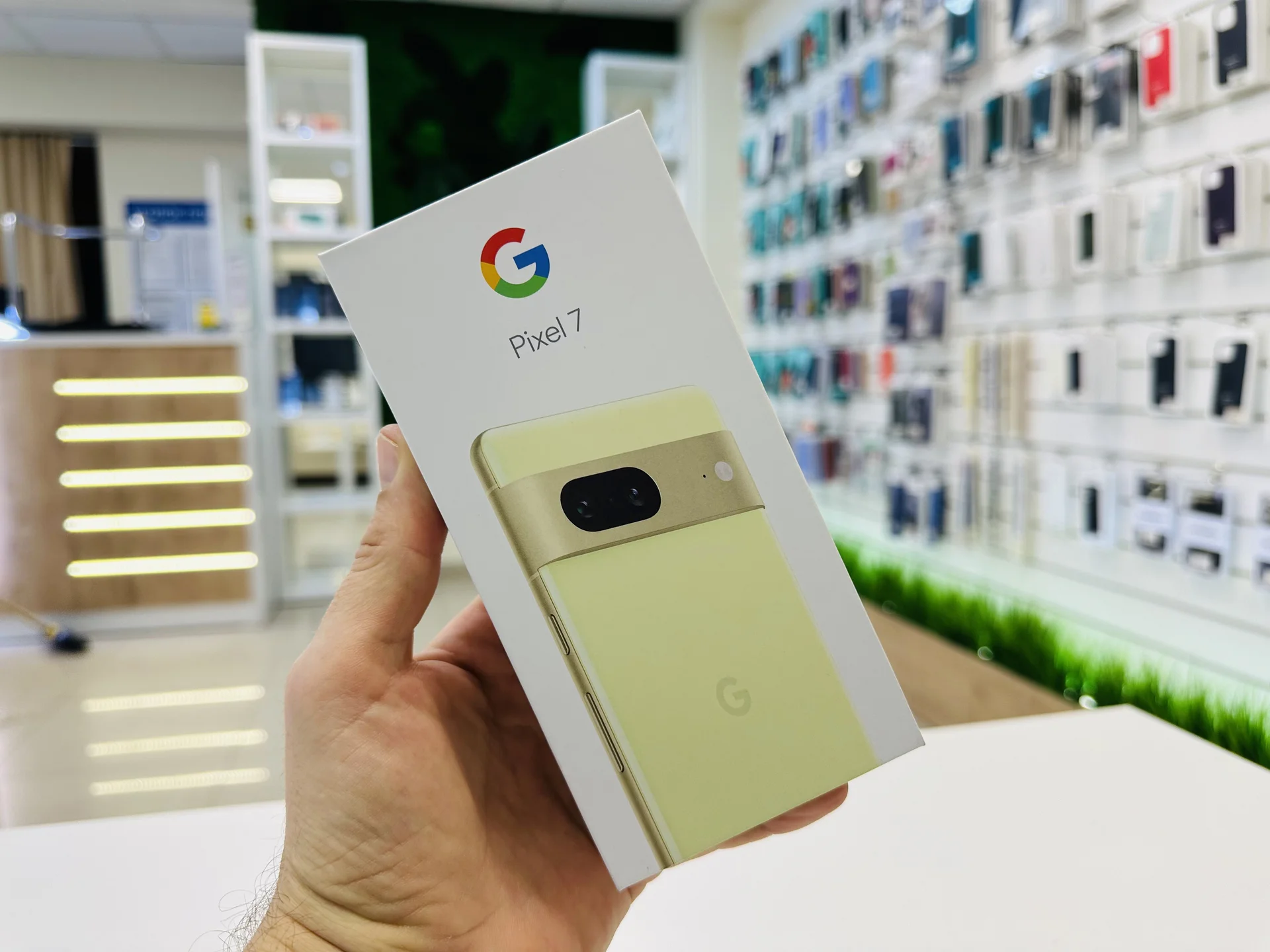 Google Pixel 7 8/256GB Lemongrass - Лучшая цена, Новый, Магазин, Гарантия - миниатюра 3