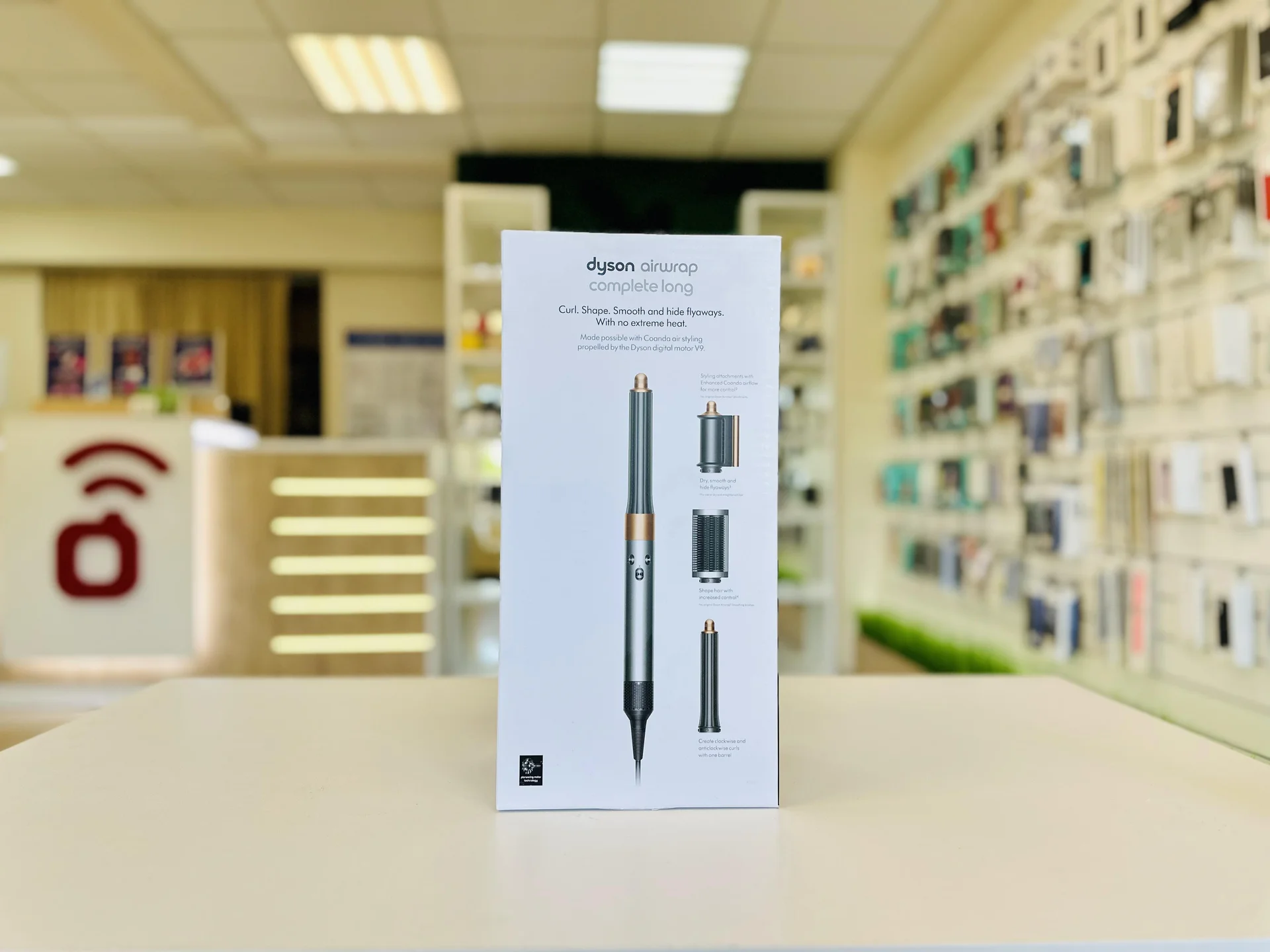 Стайлер Dyson Airwrap HS05 Complete Long Prussian Blue/Copper - Новый, Магазин, Гарантия, Укладка с цветом и стилем - миниатюра 6