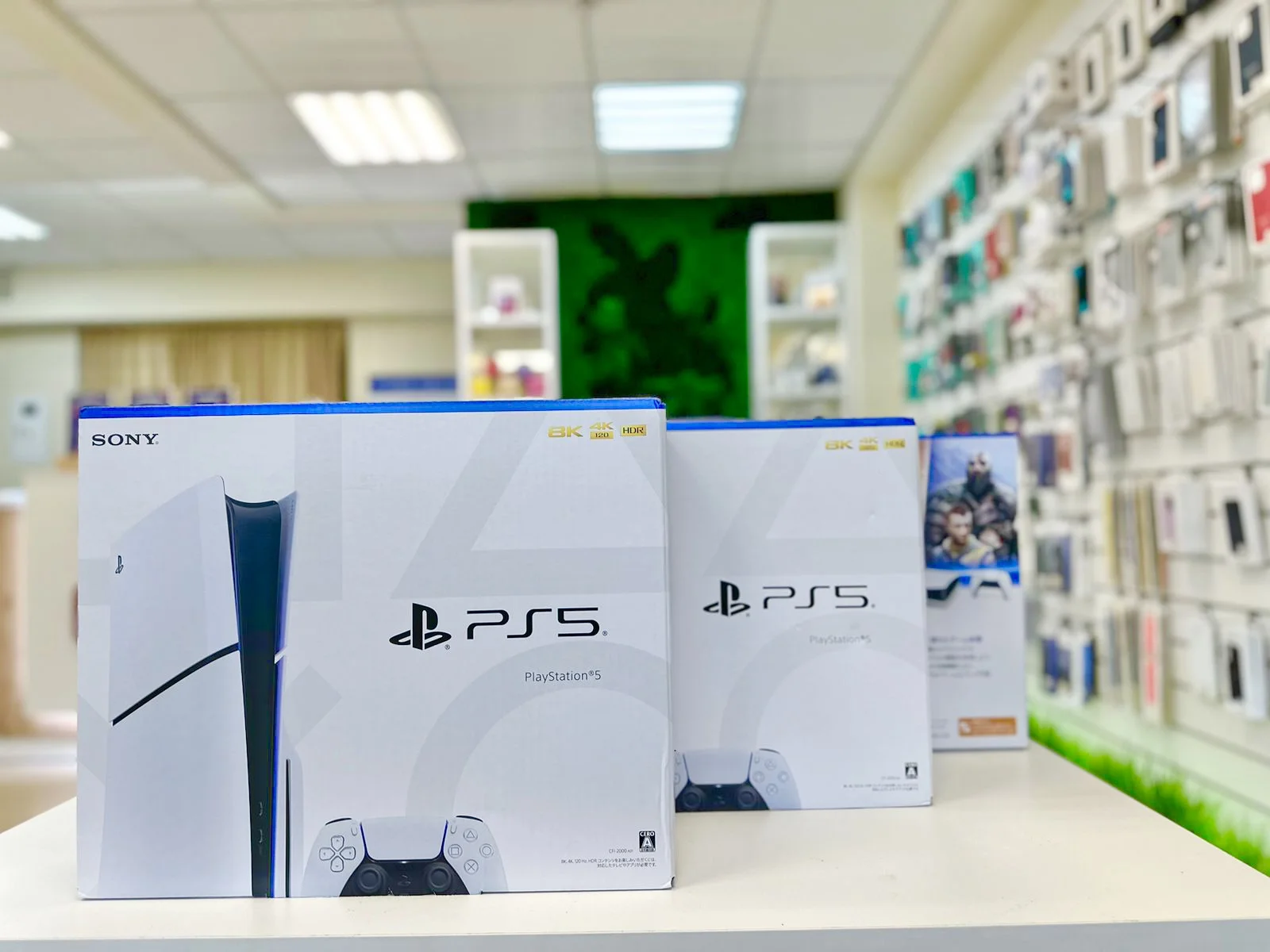 Sony Playstation 5 Slim Digital Edition 1000GB White/Black, Игровая консоль, Новый, Магазин, Гарантия - миниатюра 3