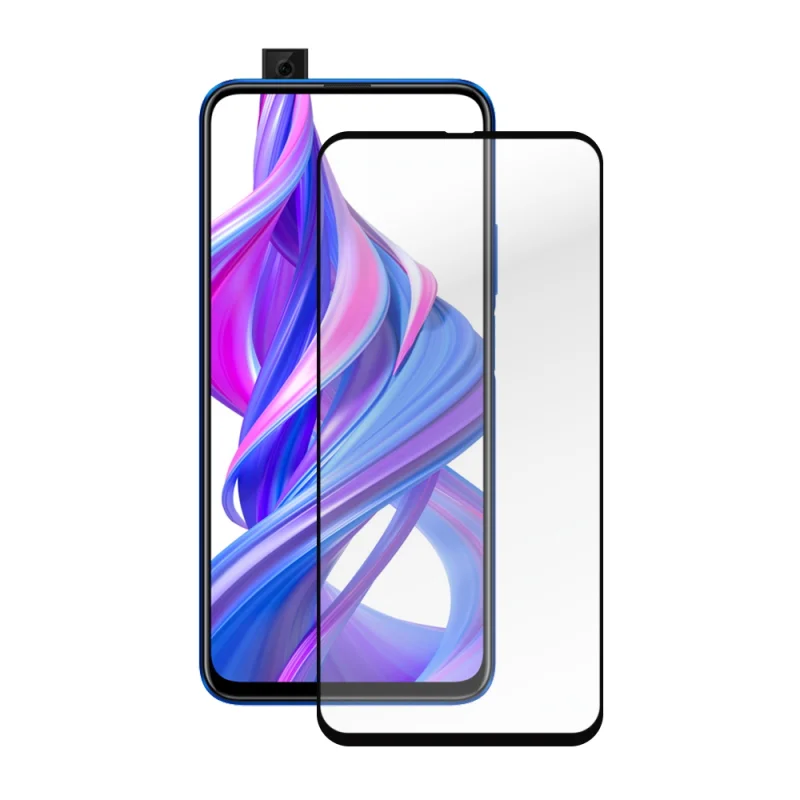 Защитное стекло 3D для Honor 9X Черное - изображение 1