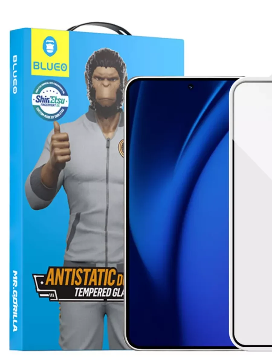 Стекло Samsung Galaxy S24 Ultra Blue3D Curved Full AB Glue Black - изображение 1