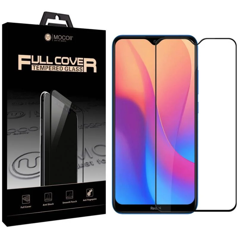 Защитное стекло 3D MOCOll Black Diamond для Xiaomi Redmi 8/8A Черное - изображение 1