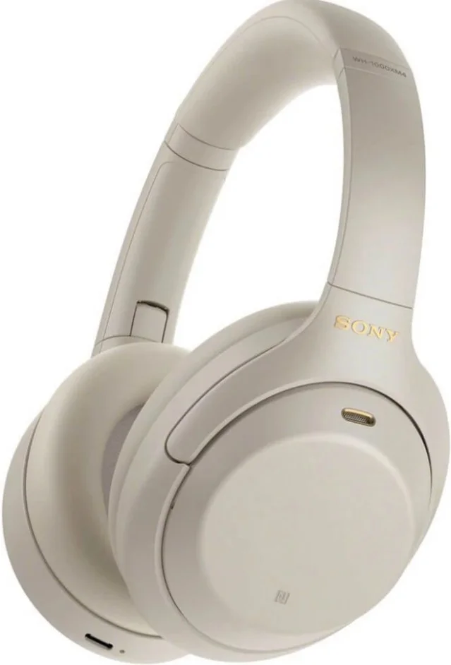 Sony WH-1000XM4 Platinum Silver, Наушники, Новый, Магазин, Гарантия - изображение 1