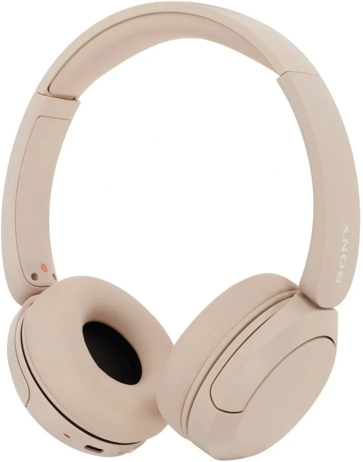 Sony WH-CH520 Beige, Наушники, Новый, Магазин, Гарантия - изображение 1