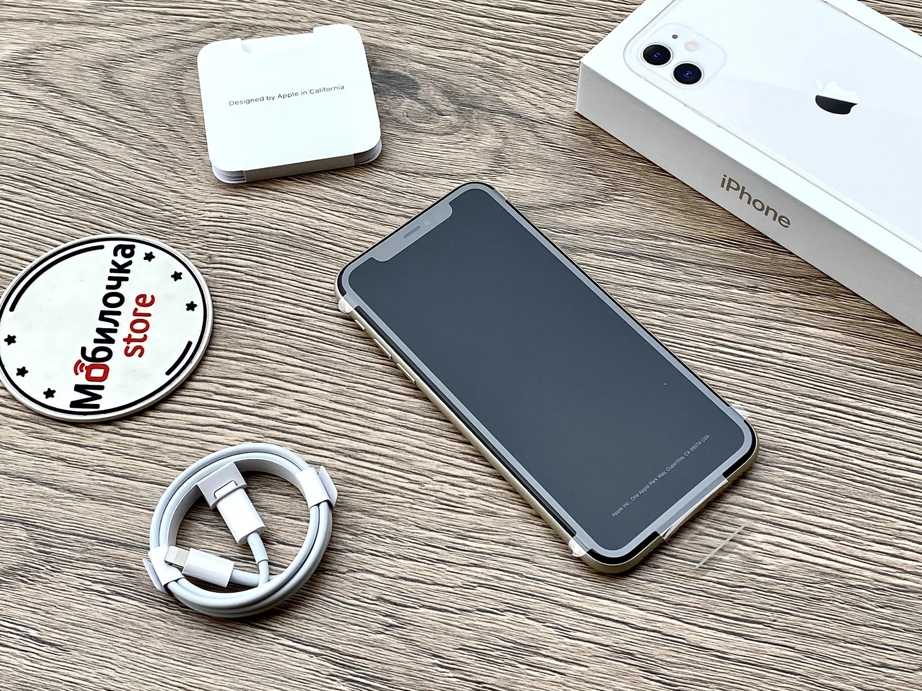 Apple iPhone 11 128GB White - Лучшая цена, Новый, Магазин, Гарантия - миниатюра 2