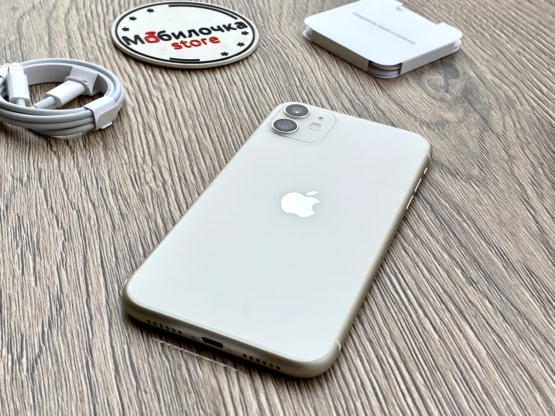 Apple iPhone 11 128GB White - Лучшая цена, Новый, Магазин, Гарантия - миниатюра 8