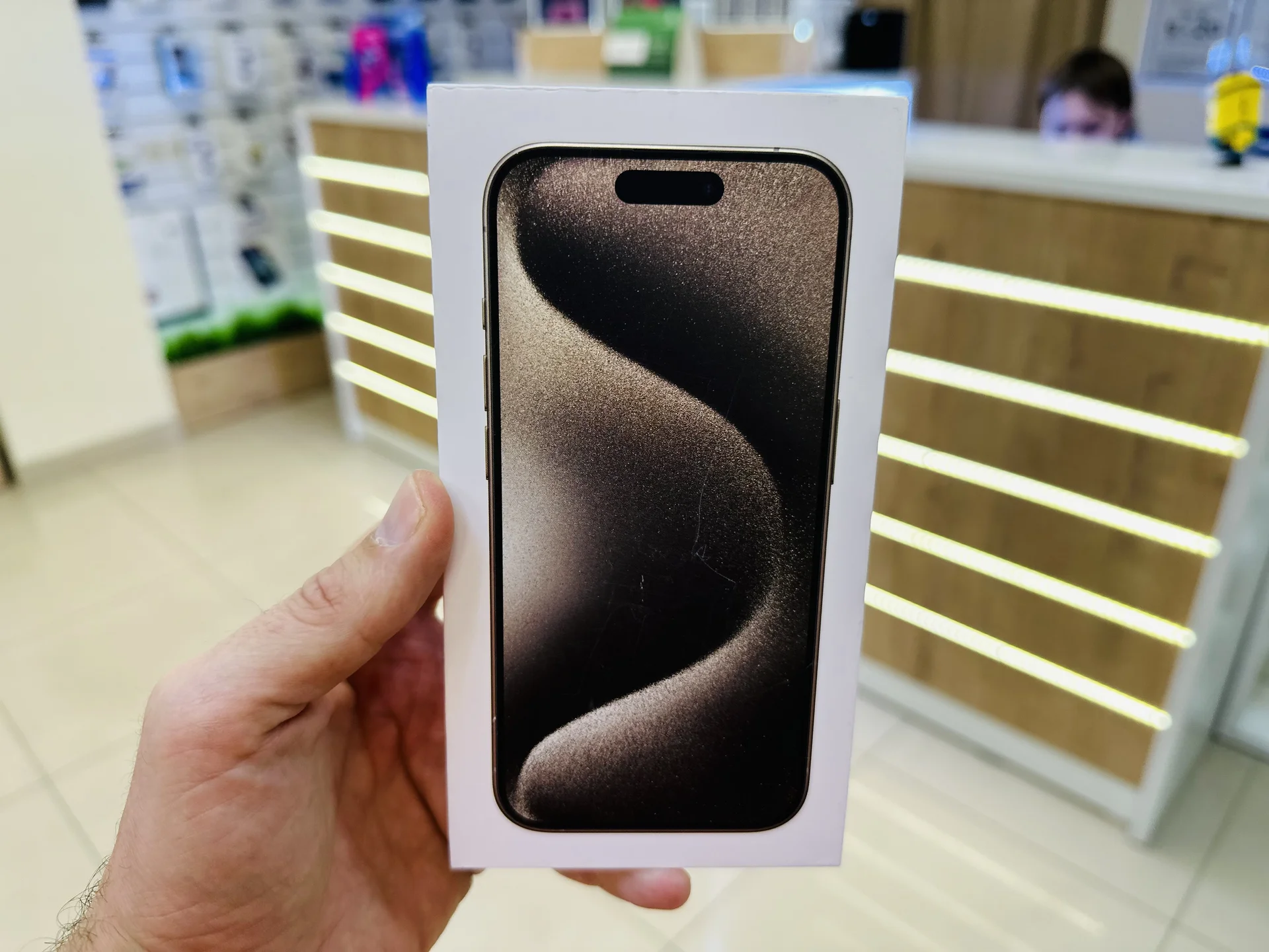 Apple iPhone 15 Pro 512GB Natural Titanium Топ выбор, Новый, Магазин, Гарантия - изображение 1