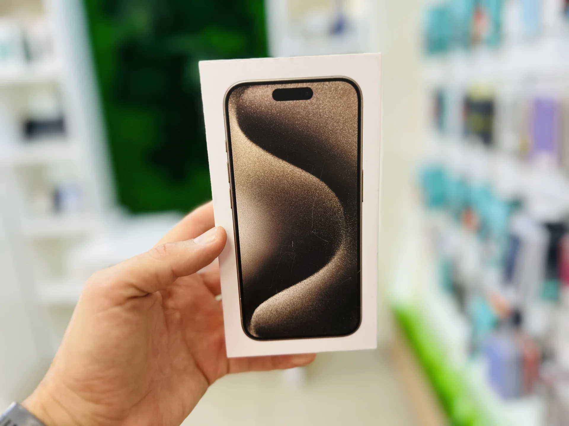 Apple iPhone 15 Pro 512GB Natural Titanium Топ выбор, Новый, Магазин, Гарантия - миниатюра 6