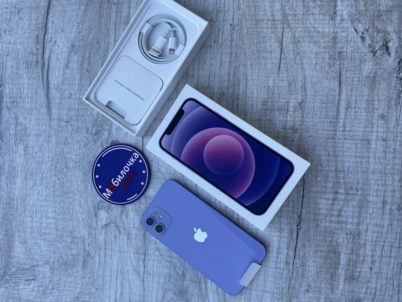 Apple iPhone 12 256GB Purple Эксклюзивная цена, Новый, Магазин, Гарантия - миниатюра 6