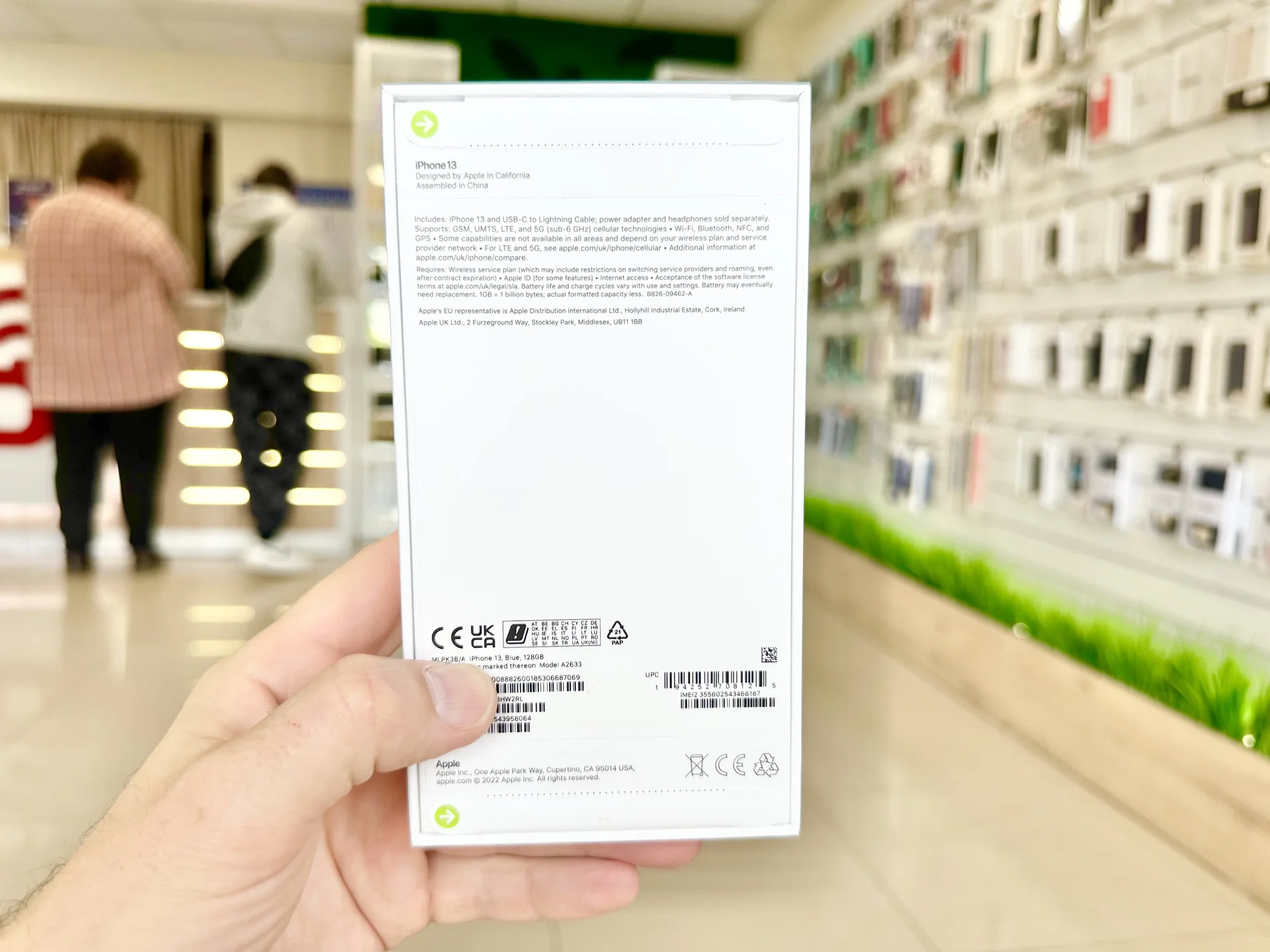 Apple iPhone 13 256GB Blue Лучшая цена, Новый, Магазин, Гарантия - миниатюра 7