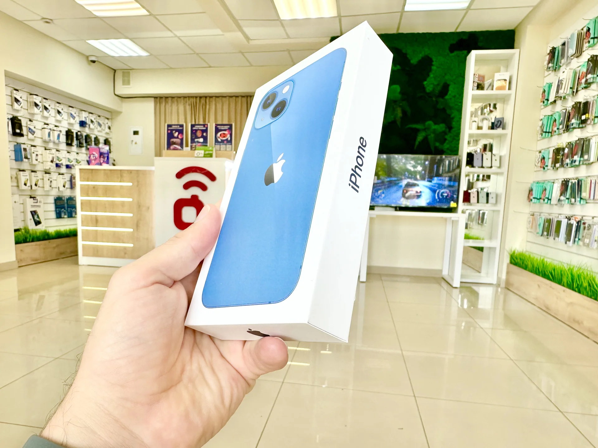 Apple iPhone 13 256GB Blue Лучшая цена, Новый, Магазин, Гарантия - миниатюра 9