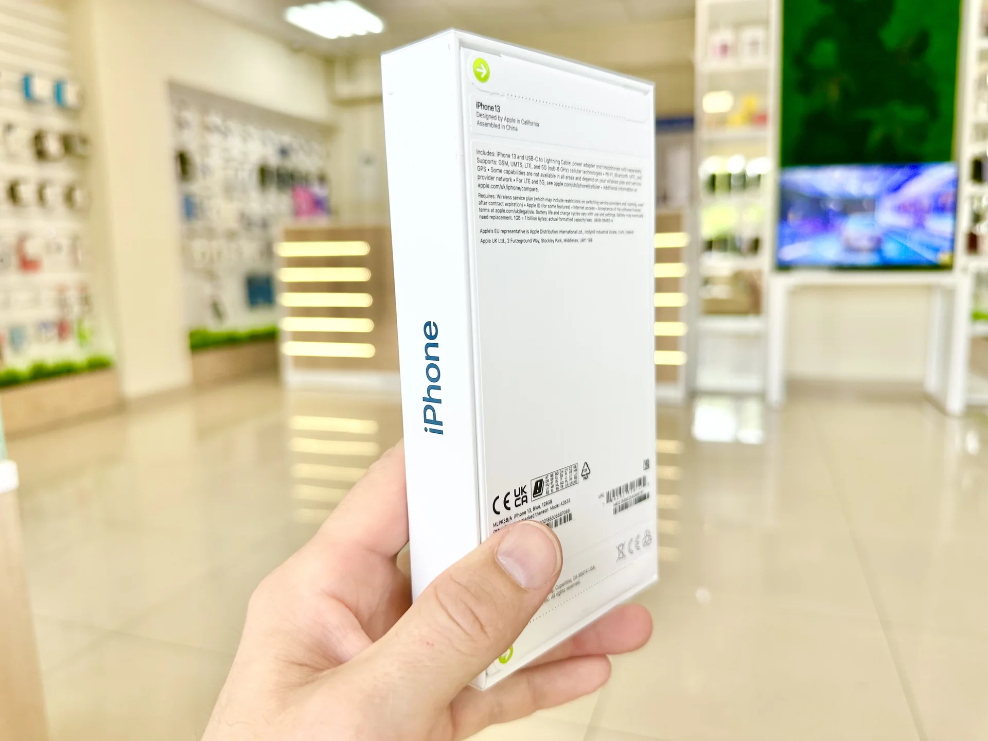 Apple iPhone 13 512GB Blue Лучшая цена, Новый, Магазин, Гарантия - миниатюра 8