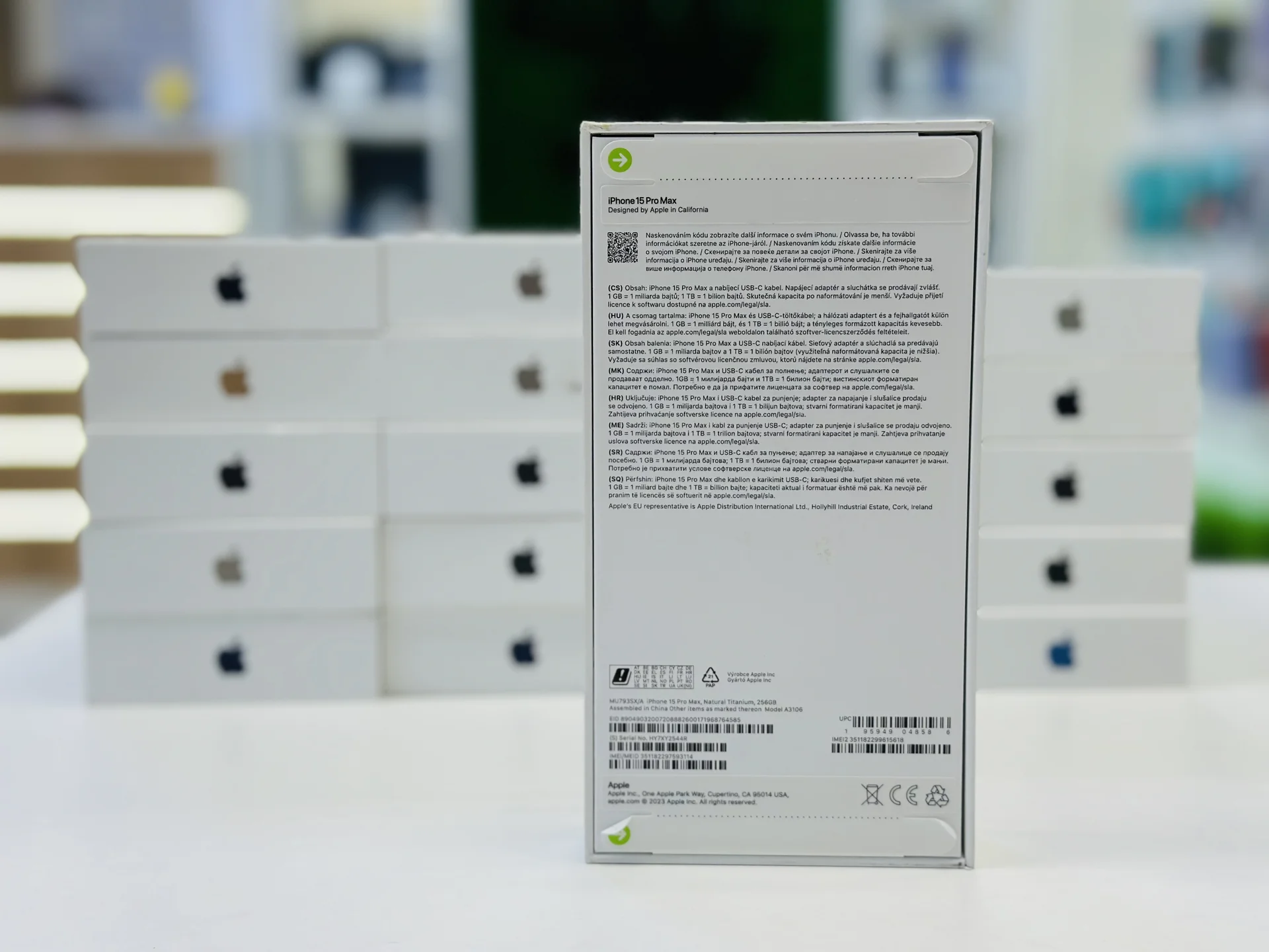Apple iPhone 15 Pro Max 256GB Natural Titanium Эксклюзивная цена, Новый, Магазин, Гарантия - миниатюра 7