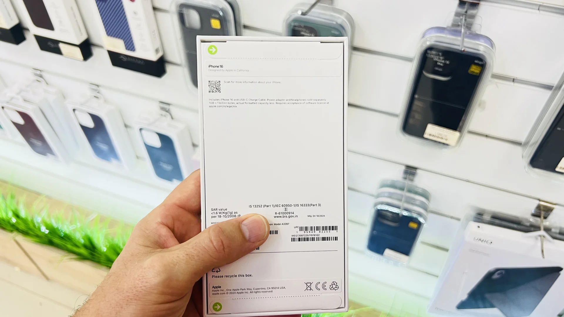Apple iPhone 16 Plus 256GB Teal Эксклюзивная цена, Новый, Магазин, Гарантия - миниатюра 6
