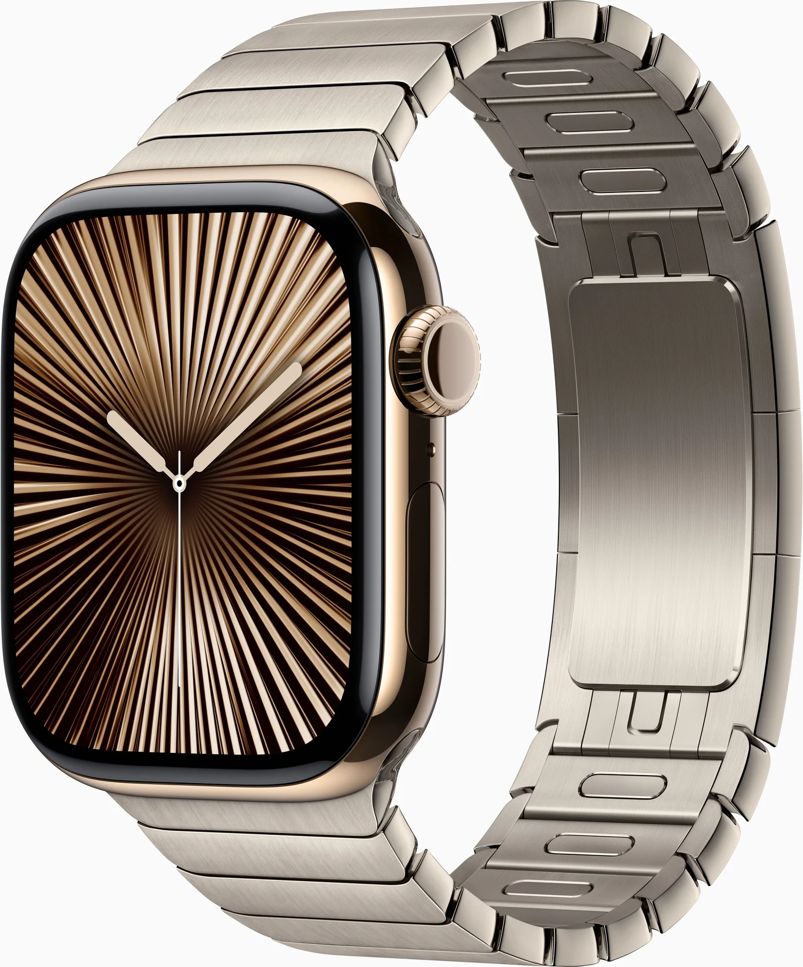 Apple Watch 10 42mm Steel Gold Titanium, Лучшая цена, Новый, Магазин, Гарантия - изображение 1
