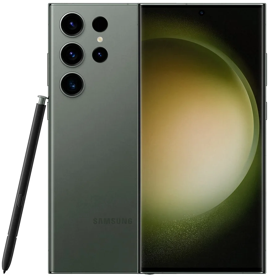 Samsung Galaxy S23 Ultra 8/256GB Green eSIM (EU/AA) - Лучшая цена, Новый, Магазин, Гарантия - изображение 1