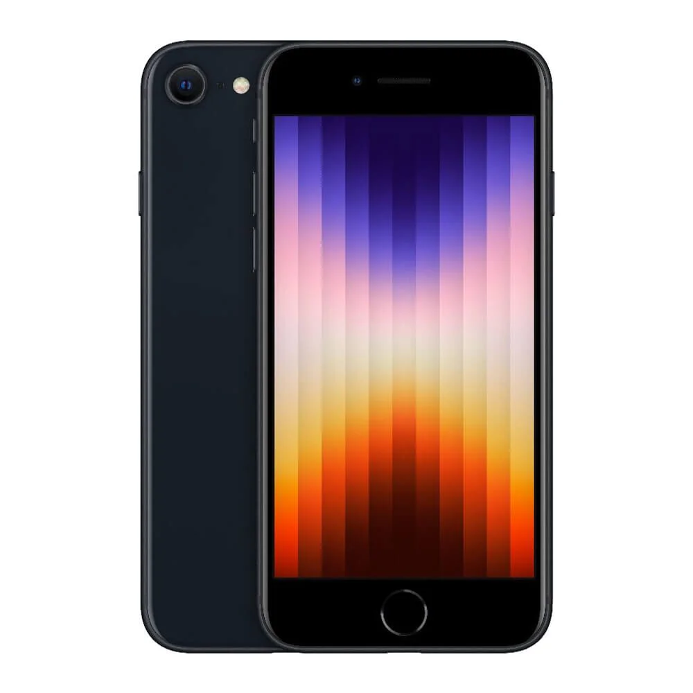 Apple iPhone SE 3 64GB Black - Топ выбор, Новый, Магазин, Гарантия - изображение 1