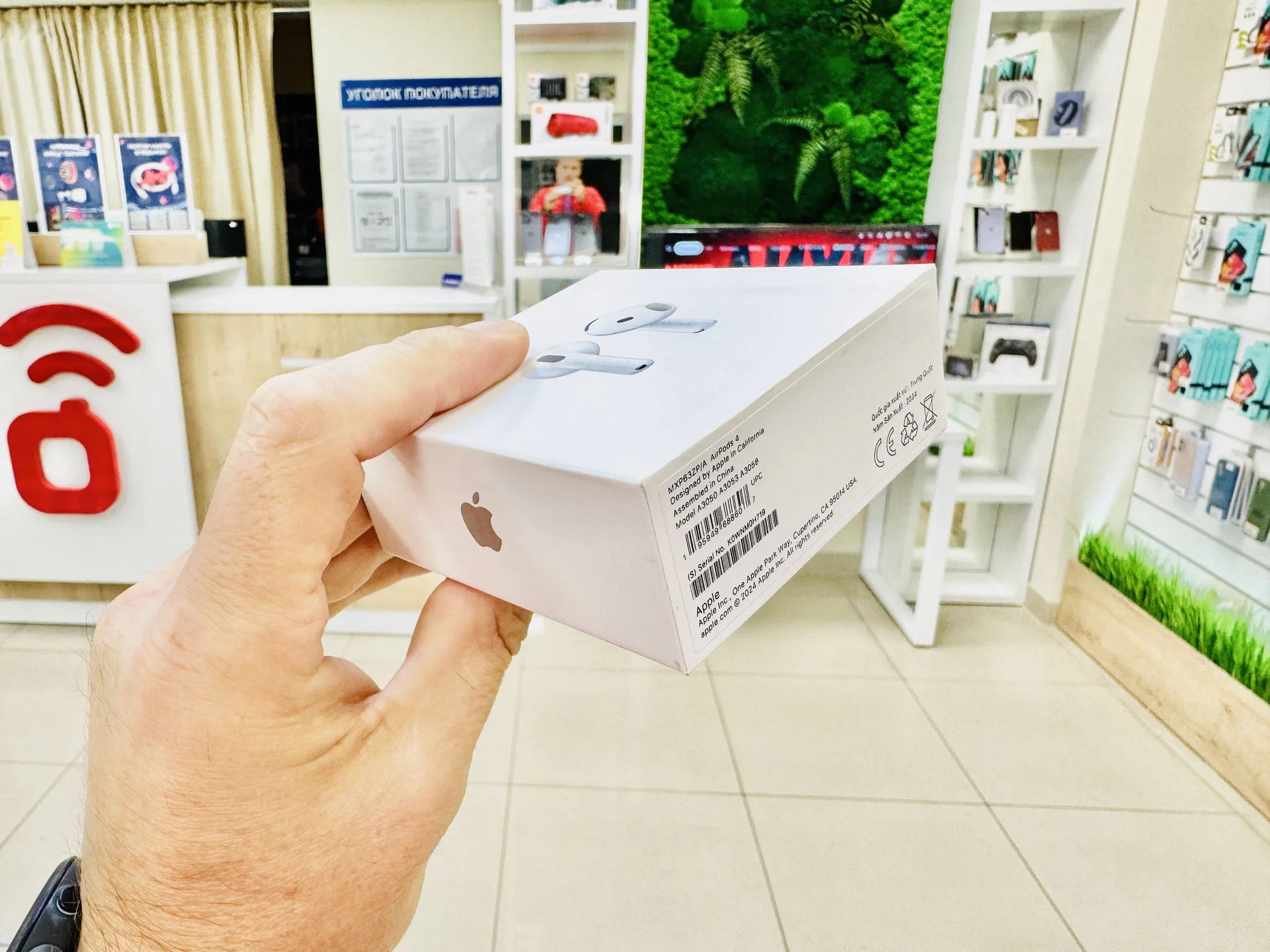 Apple AirPods 4 - Топ выбор, Новый, Магазин, Гарантия - миниатюра 7