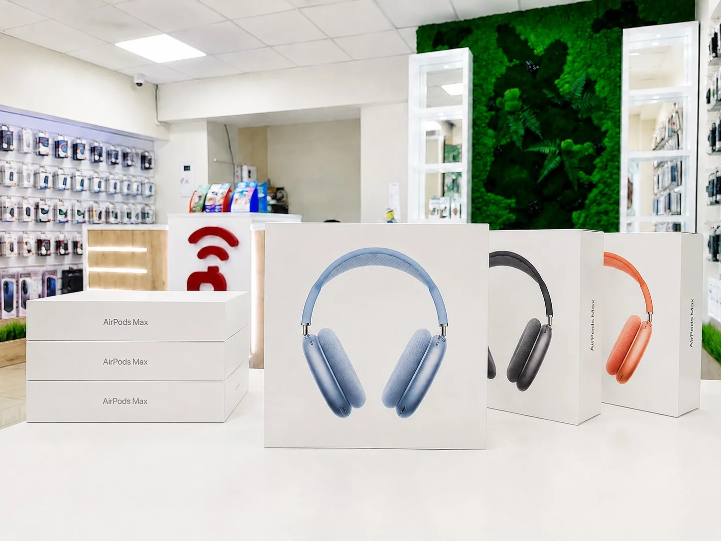 Apple AirPods Max Blue 2024 - Лидер продаж, Новый, Магазин, Гарантия - миниатюра 5