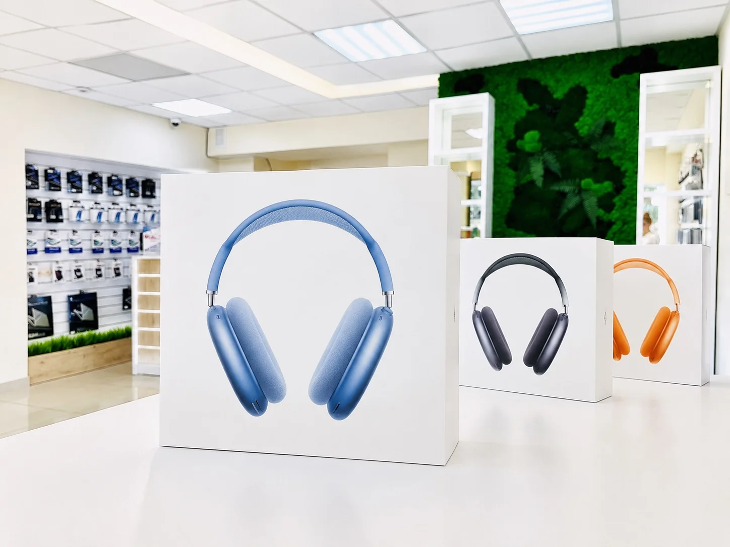 Apple AirPods Max Blue 2024 - Лидер продаж, Новый, Магазин, Гарантия - миниатюра 6