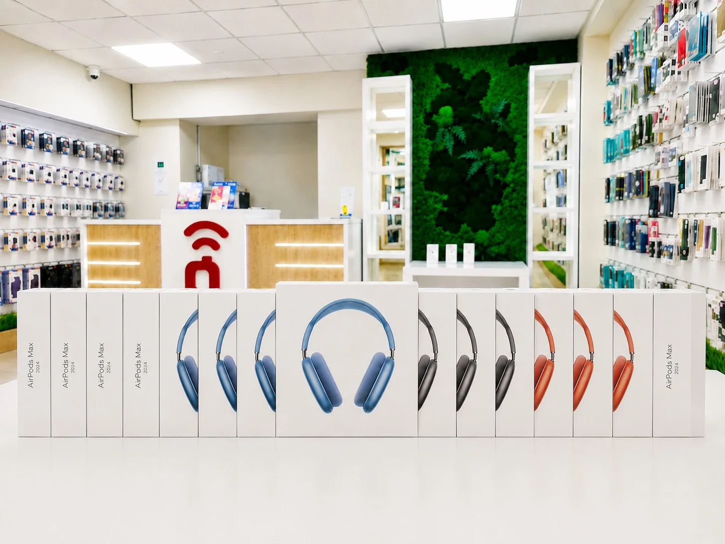 Apple AirPods Max Blue 2024 - Лидер продаж, Новый, Магазин, Гарантия - миниатюра 7