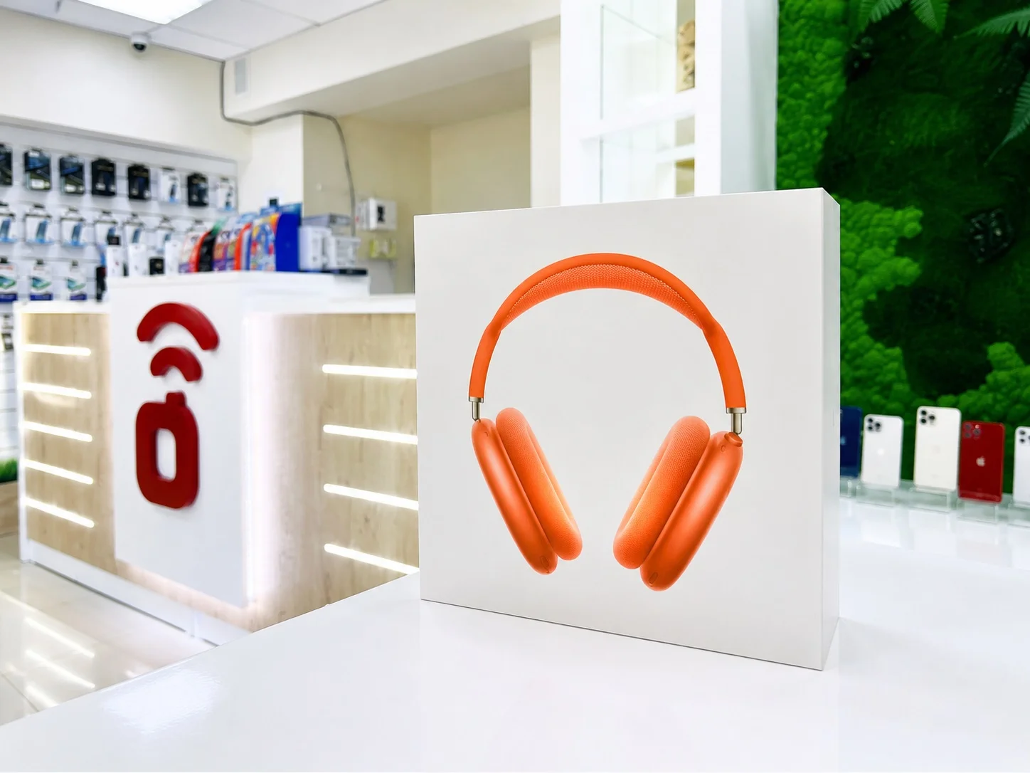 Apple AirPods Max Orange 2024 - Эксклюзивная цена, Новый, Магазин, Гарантия - изображение 1