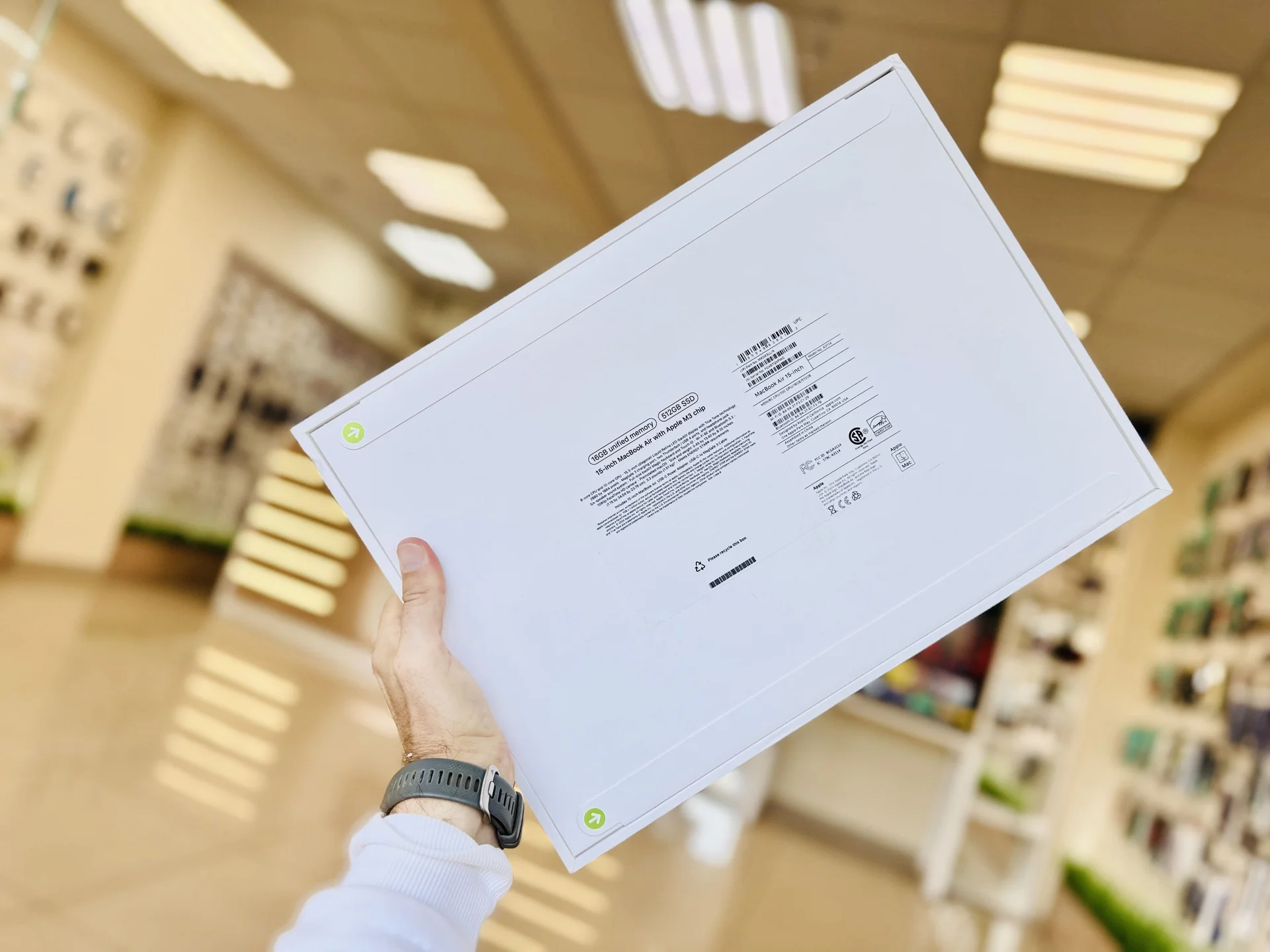 Apple MacBook Air 15" M3 16/512GB Starlight - Эксклюзивная цена, Новый, Магазин, Гарантия - миниатюра 6