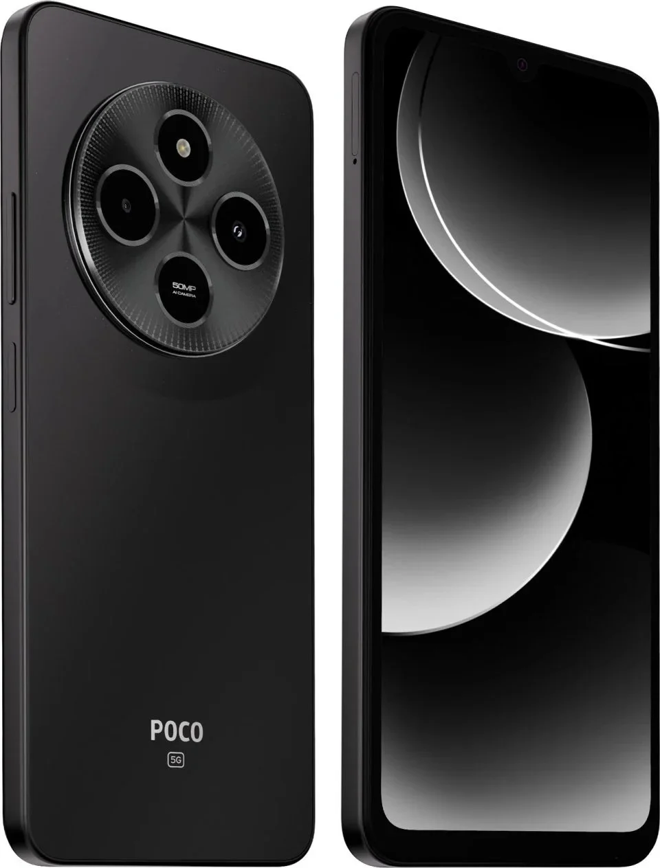 Xiaomi Poco M7 8/128 Satin Black Отличная цена, Новый, Магазин, Гарантия - изображение 1