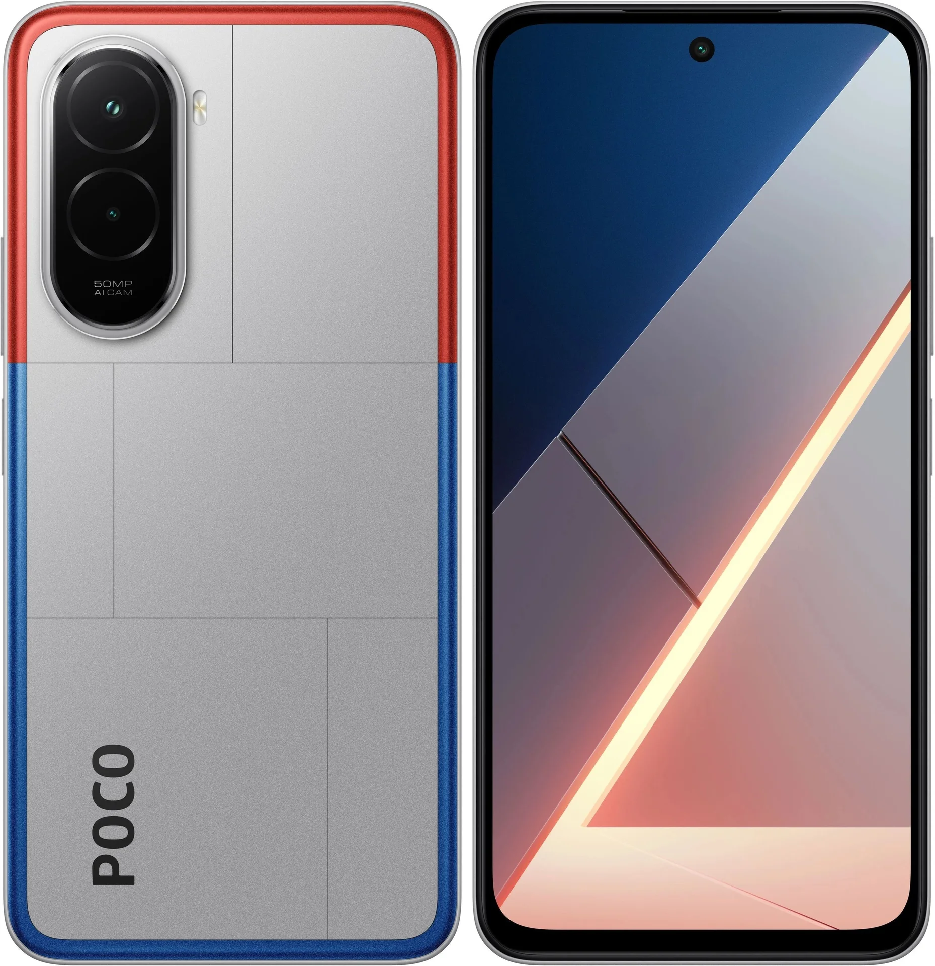 Xiaomi Poco M7 4G 6/128 Chrome Silver Супер цена, Новый, Магазин, Гарантия - изображение 1
