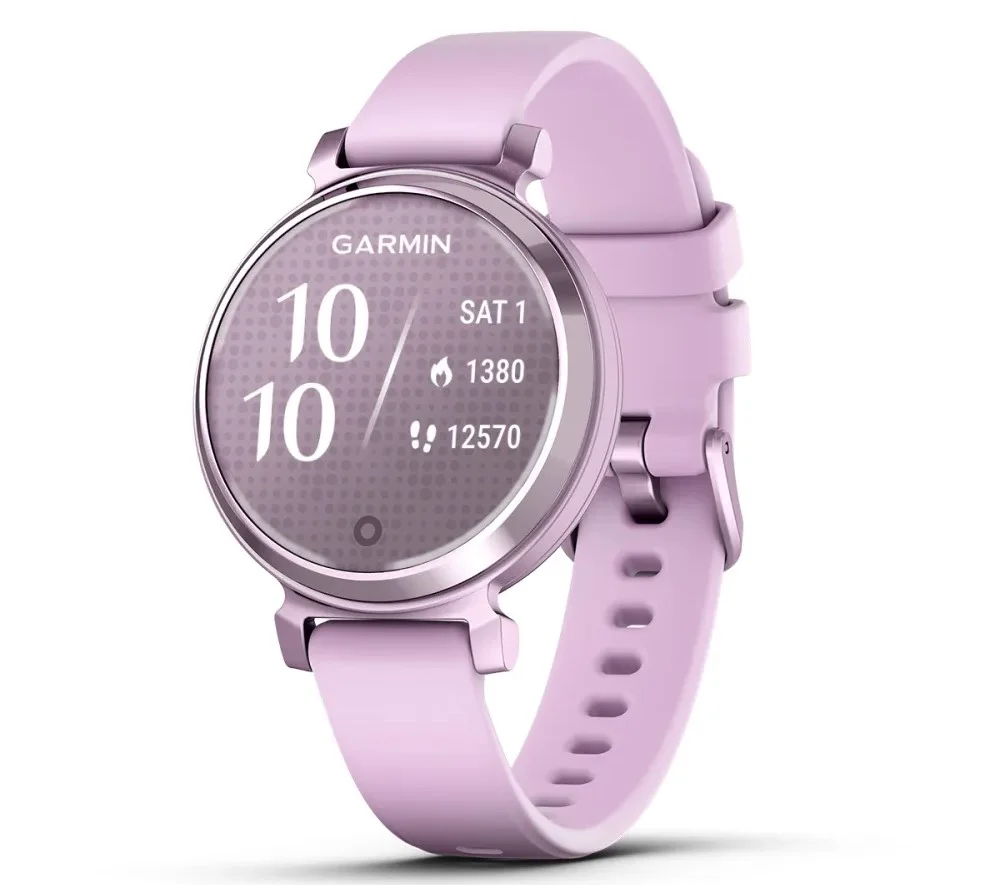 Garmin Lily 2 38 mm Metallic Lilac / Lilac Silicone Band - изображение 1