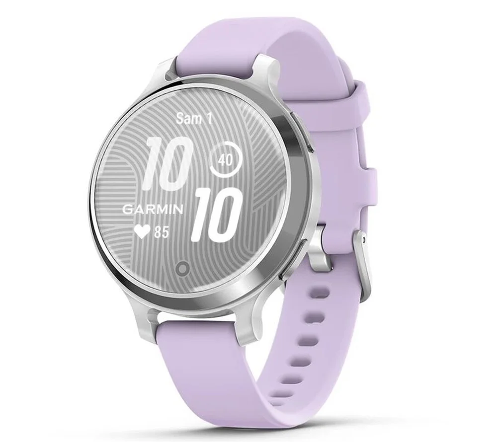 Garmin Lily 2 Active 38 mm Silver / Purple Jasmine Silicone - изображение 1