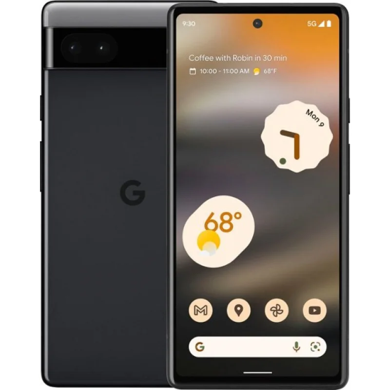 Google Pixel 6a 6/128GB Charcoal - Лучшая цена, Новый, Магазин, Гарантия - изображение 1