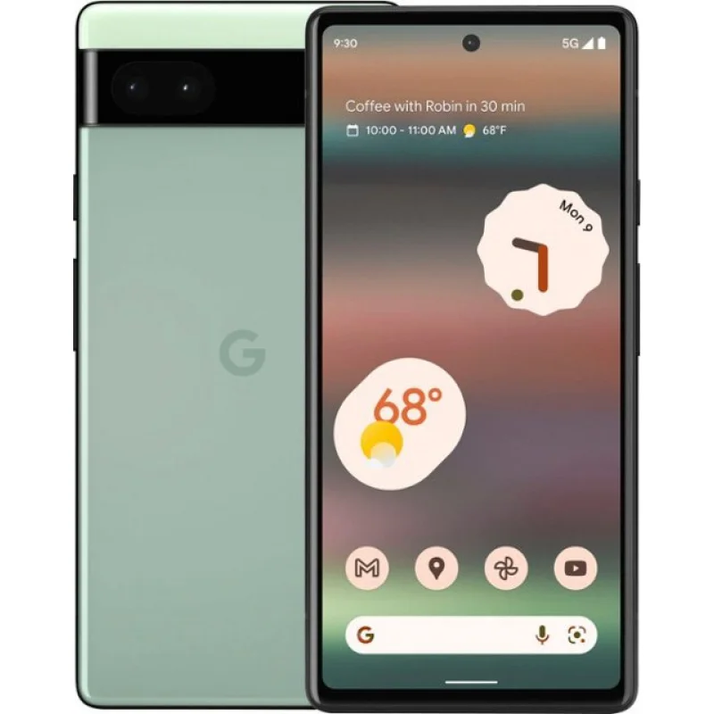 Google Pixel 6a 6/128GB Sage - Топ выбор, Новый, Магазин, Гарантия - изображение 1