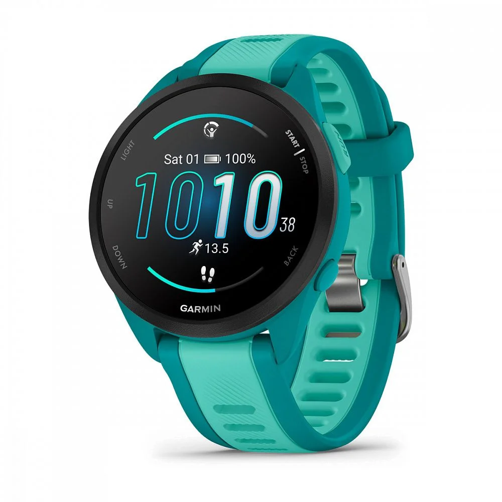 Garmin Forerunner 165 Music Turquoise/Aqua (010-02863-32) Лидер продаж, Новый, Магазин, Гарантия - изображение 1